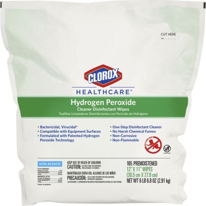 Clorox Healthcare Hydrogen Peroxide Cleaner Disinfectant Wipes1