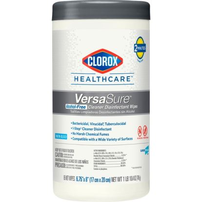 Clorox Healthcare VersaSure Cleaner Disinfectant Wipes1
