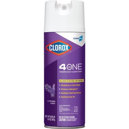 CloroxPro&trade; 4 in One Disinfectant & Sanitizer1