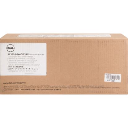 Dell Original Standard Yield Laser Toner Cartridge - Black - 1 Each1