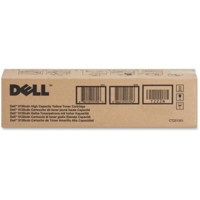 Dell Original High Yield Laser Toner Cartridge - Yellow - 1 / Each1