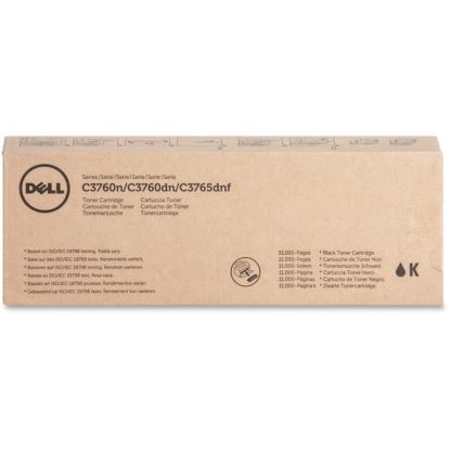 Dell Original Laser Toner Cartridge - Black - 1 Each1