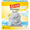 Glad ForceFlex Tall Kitchen Drawstring Trash Bags1