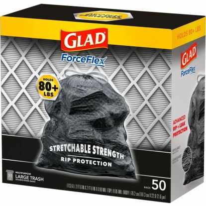 Glad ForceFlexPlus Drawstring Large Trash Bags1