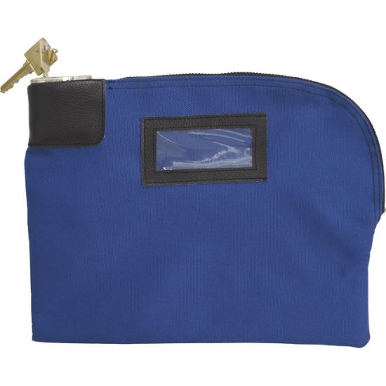 ControlTek Carrying Case Cash, Coin, Document, Card, Check - Royal Blue1