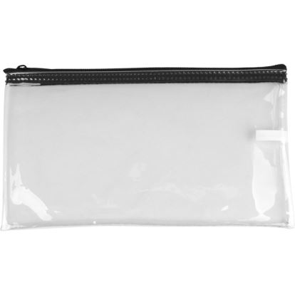 Multipurpose Zipper Bags, Vinyl, 11 x 6, Clear1