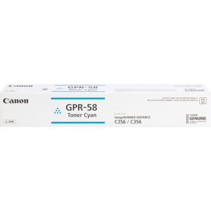 Canon GPR-58 Original Laser Toner Cartridge - Cyan - 1 Each1