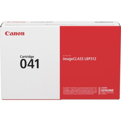 Canon 041 Original Standard Yield Laser Toner Cartridge - Black - 1 Each1