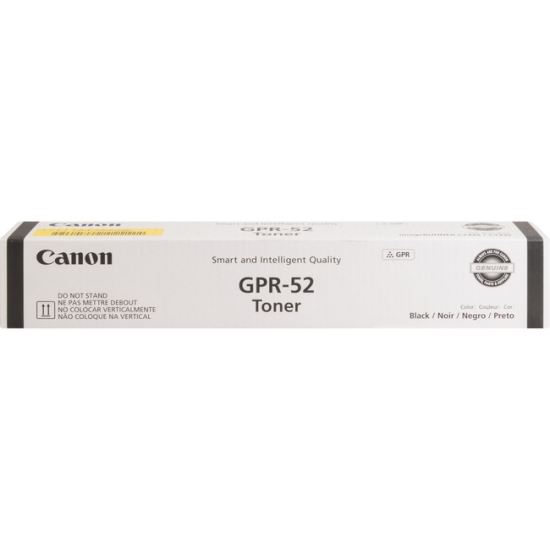 Canon GPR-52 Original Laser Toner Cartridge - Black - 1 Each1