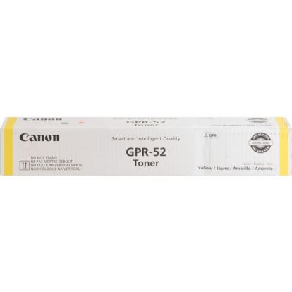 Canon GPR-52 Original Laser Toner Cartridge - Yellow - 1 Each1