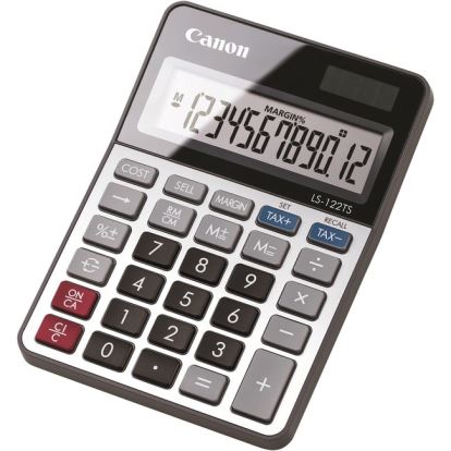 Canon LS-122TS 12-digit LCD Basic Calculator1