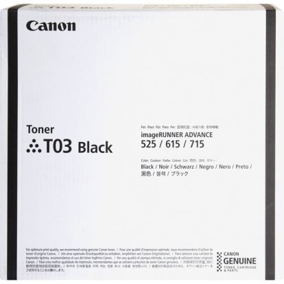 Canon T03 Original Laser Toner Cartridge - Black - 1 Each1
