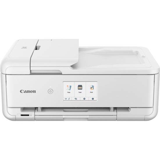 Canon PIXMA TS9521CWH Wireless Inkjet Multifunction Printer - Color - White1