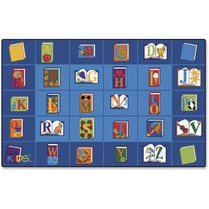 Carpets for Kids Reading Book Rectangle Seating Rug1