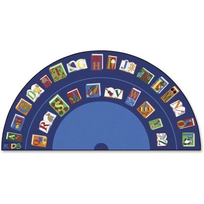 Carpets for Kids Reading/The Book Semi-circle Rug1
