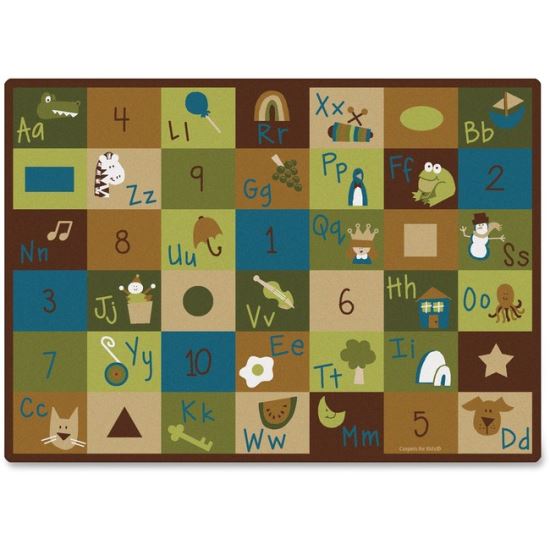 Carpets for Kids Learning Blocks Nature Design Rug1