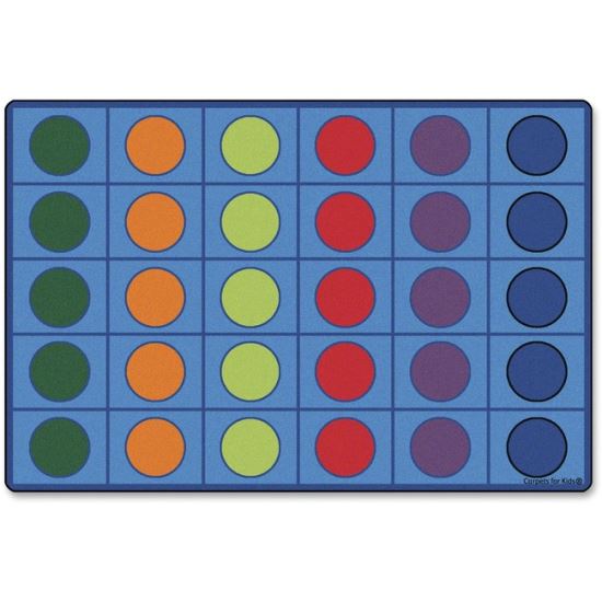 Carpets for Kids Color Seating Circles Rug1