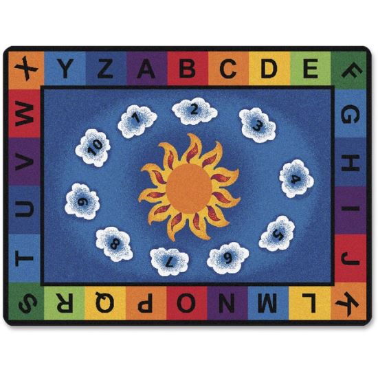 Carpets for Kids Sunny Day Learn/Play Rectangle Rug1