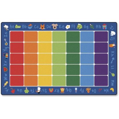Carpets for Kids Fun With Phonics Rectangle Rug1