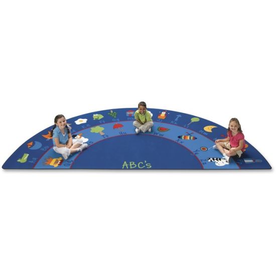 Carpets for Kids Fun With Phonics Semi-circle Rug1