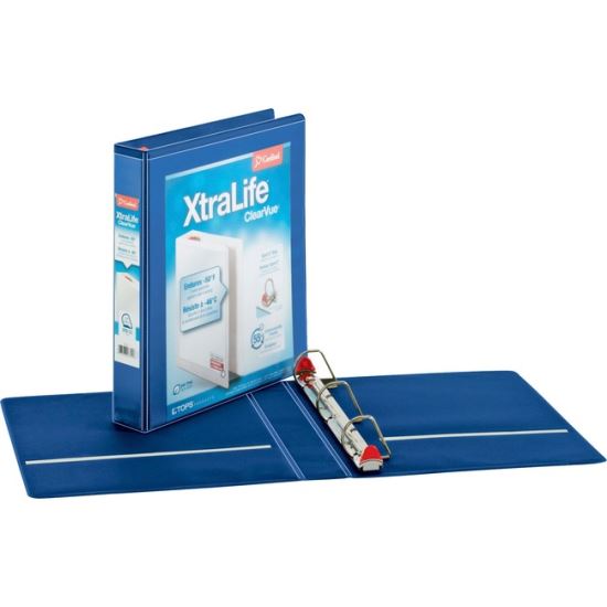 Cardinal Xtralife ClearVue Locking Slant-D Binders1