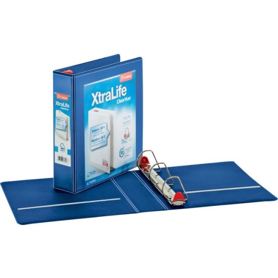 Cardinal Xtralife ClearVue Locking Slant-D Binders1