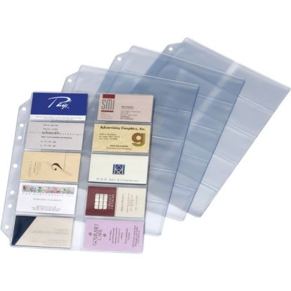 Cardinal EasyOpen Card File Binder Refill Pages1