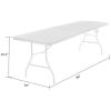 Cosco Fold-in-Half Blow Molded Table8