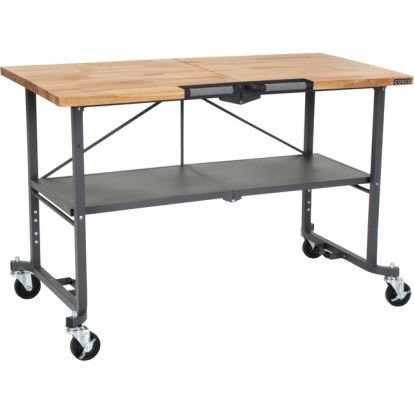 Cosco SmartFold Butcher Block Portable Workbench1