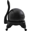 FitPro Ball Chair, Supports Up to 200 lb, Gray3