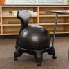 FitPro Ball Chair, Supports Up to 200 lb, Gray9