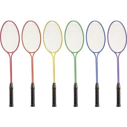 Champion Sports Tempered Steel Twin Shaft Badminton Racket Set1