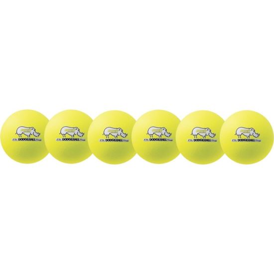 Champion Sports Rhino Skin 6" Dodgeball Set1