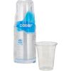 Clear Plastic PETE Cups, 12 oz, 25/Sleeve, 20 Sleeves/Carton1