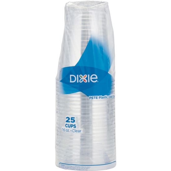 Dixie Foods Clear Plastic Cold Cups1