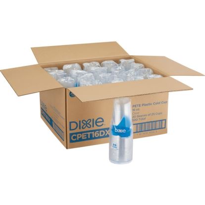 Dixie Clear Plastic Cold Cups1