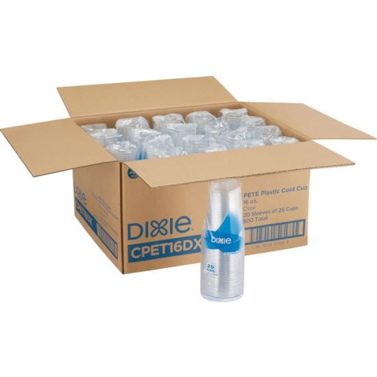 Dixie Clear Plastic Cold Cups1