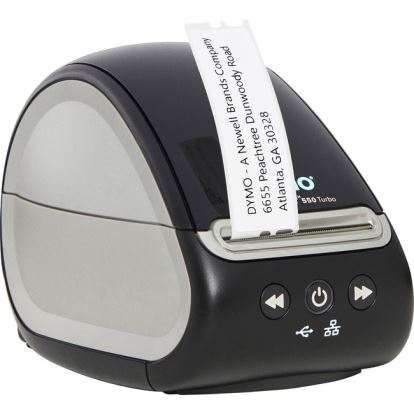 Dymo LabelWriter 550 Direct Thermal Printer - Monochrome - Label Print - Ethernet - USB - Yes - Black1