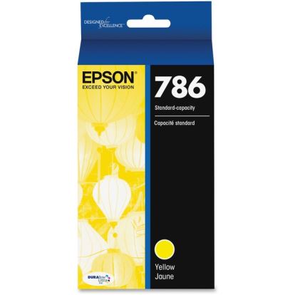 Epson DURABrite Ultra 786 Original Inkjet Ink Cartridge - Yellow - 1 Each1