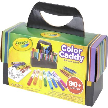 Crayola Color Caddy 90 Art Tools in a Storage Caddy1