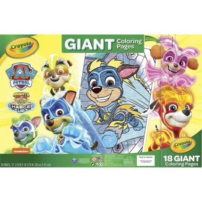 Crayola Nickelodeon's Paw Patrol Giant Pages1