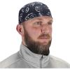 Chill-Its 6630 Navy Western Skull Cap - Terry Cloth4