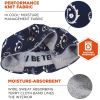 Chill-Its 6630 Navy Western Skull Cap - Terry Cloth5