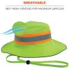 Chill-Its 8935CT HI-Vis Ranger Sun Hat - PVA Cooling6