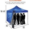 Shax 6051 Heavy-Duty Pop-Up Tent Kit - 10ft x 10ft / 3m x 3m6