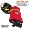 Ergodyne Arsenal 5082 Carrying Case Gear, Belt, ID Card, Full Mask Respirator, SCBA Mask - Red4