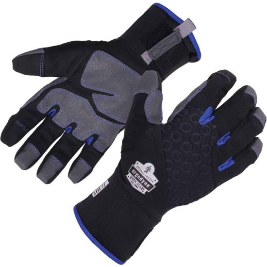 Proflex 817 Reinforced Thermal Utility Gloves, Black, Small, 1 Pair1