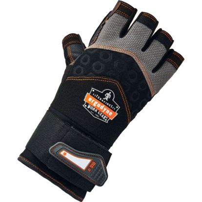 ProFlex 910 Half-Finger Impact Gloves + Wrist Support1