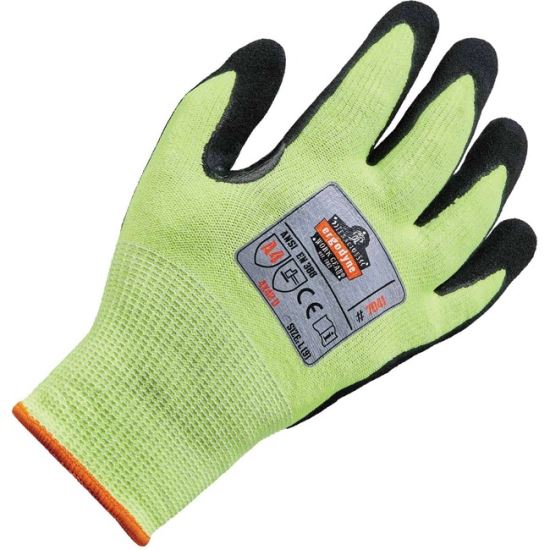 ProFlex 7041 Hi-Vis Nitrile-Coated Level 4 Cut Gloves1