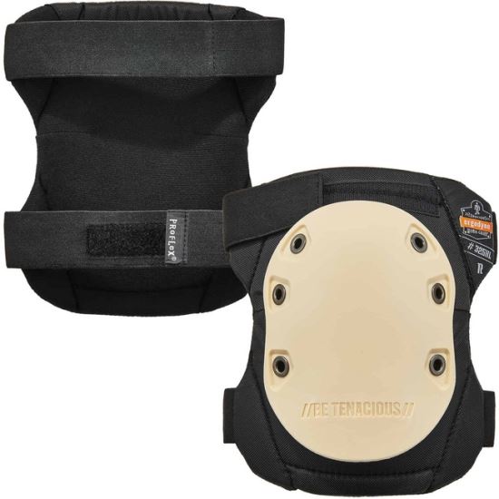 ProFlex 325HL Cap Non-Marring Rubber Cap Knee Pads - Hook and Loop1